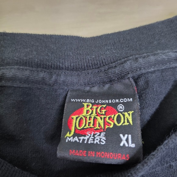 1998 Big Johnson Tag MotorcyclesThe Bi*ch That Fell Off Shirt St Marten Sz XL - Picture 3 of 7